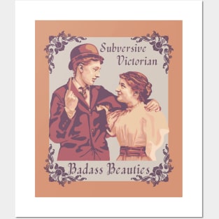 Subversive Victorian Badass Beauties Posters and Art